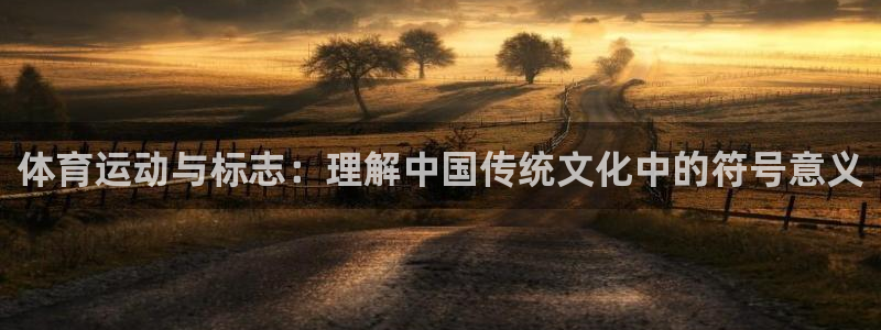 蜘蛛体育app官网入口：体育运动与标志：理解中国传统文化中的符号意义