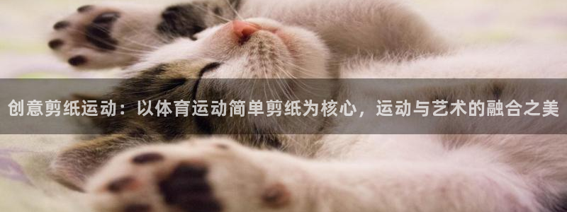 蜘蛛体育绿色直播：创意剪纸运动：以体育运动简单剪纸为核心，运动与艺术的融合之美